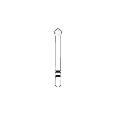 Two Striper® Skooter™ Diamond Burs – FG, Acorn, 5/Pkg