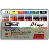 Dia-Pro ISO GT™ Taper Gutta Percha Points – MI.029, 60/Box - 3Z Dental