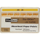 Dia-ISO GT™ Absorbent Paper Points – 0.04 Taper, ISO-GT, 100/Pkg - 3Z Dental