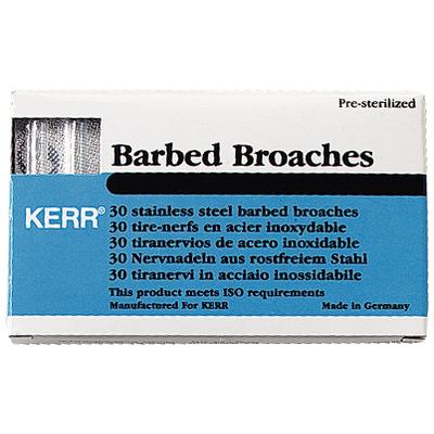 Barbed Broaches – Color Coded, 21 mm, 30/Pkg
