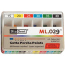 Millimeter Marked and Laser Inspected Gutta Percha Points – Gutta Percha ISO ML.029, 120/Box - 3Z Dental