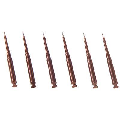 Bondent® Twist Drills – Bronze, 6/Pkg - 3Z Dental (6159306653888)