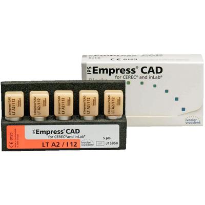 IPS Empress® CAD LT (Low Translucency) Blocks, 5/Pkg