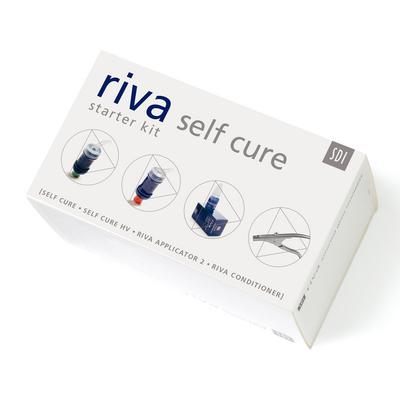 Riva Self-Cure Glass Ionomer Restorative, Powder-Liquid Kit/Starter Kit