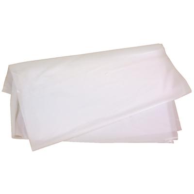 Economy Poly Aprons and Bibs – White 36" x 40", 100/Pkg