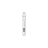 Two Striper® Diamond Burs – FG, Coarse, Green, Taper Flat End, 5/Pkg