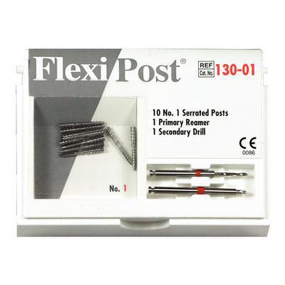 Flexi-Post® Prefabricated Split Shank Post, Stainless Steel Refills - 3Z Dental