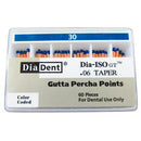 Dia-ISO GT™ Gutta Percha Points – 0.06 Taper, 60/Box - 3Z Dental