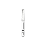 Two Striper® Diamond Burs – FG, Fine, Red, KR Taper Flat End, 5/Pkg