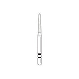 Two Striper® FG Curettage "K" Diamond Burs – FG, Coarse, Green, Cone Bevel End, 5/Pkg