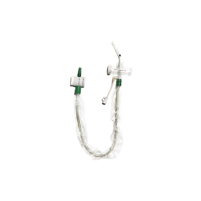Closed Suction Catheter, T-Piece, Endotracheal Type, L21.3" OD 14Fr