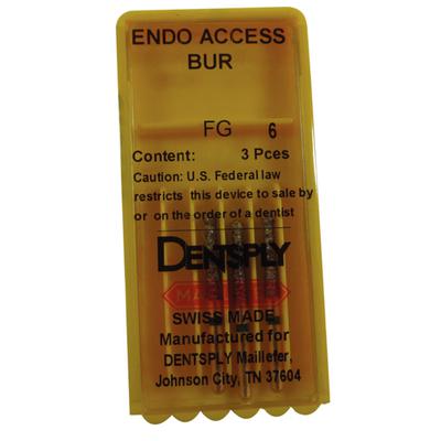 Endo-Access Stainless Steel Burs – FG, 10.0 mm Length, 3/Pkg