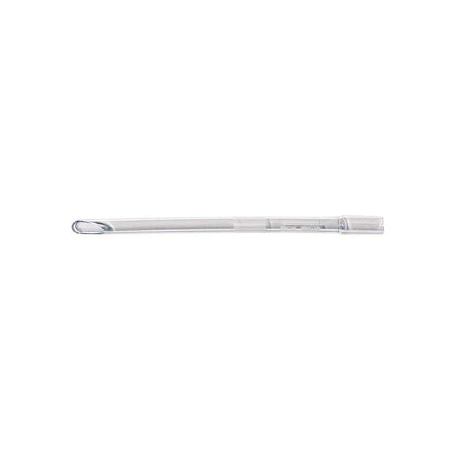 Vacuum Curette, Open Tip, Rigid, Straight, Clear