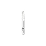 Two Striper® Diamond Burs – FG, Coarse, Green, Taper Round End, 5/Pkg