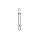 Two Striper® Diamond Burs – FG, Coarse, Green, Taper Round End, 5/Pkg