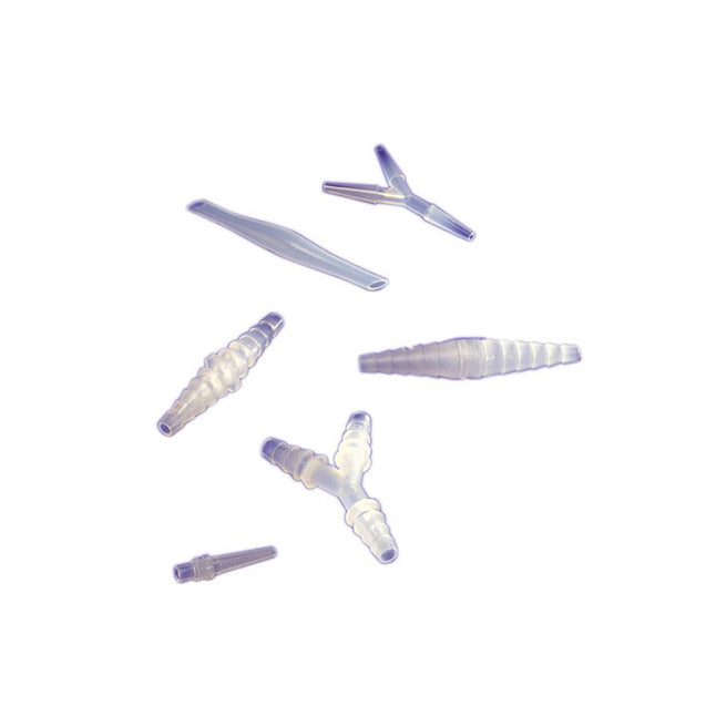 Argyle™ Sterile Polyethylene 5-in-1 Barbed Surgical Suction Tubing Connector 0.313-0.563IN
