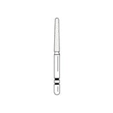 Two Striper® Diamond Burs – FG, Coarse, Green, Taper Round End, 5/Pkg