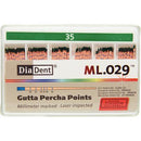 Millimeter Marked and Laser Inspected Gutta Percha Points – Gutta Percha ISO ML.029, 120/Box - 3Z Dental