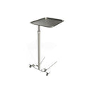 Mayo Stand, Height 36-58" Removable 16-1/4" x 21-1/4" Tray, 40 lb