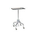 Medical Tray Stand, Stainless steel, 40 lb, W12-5/8" x L19-1/8"