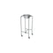 Solution Stand, W14" x H34" Depth 14" with Removable 7qt Stainless Steel Basin