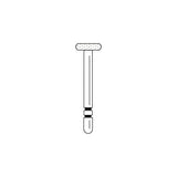 Two Striper® Diamond Burs – FG, Coarse, Green, Wheel, 5/Pkg