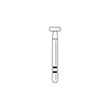 Two Striper® Diamond Burs – FG, Fine, Red, Wheel, 5/Pkg