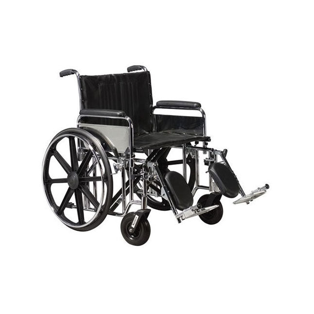 Sentra Wheelchair, Extra Heavy Duty, W24" Seat