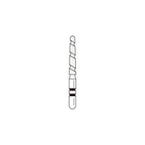 Two Striper® TS2000™ ShortCut™ Diamond Burs – FGSS, Course, Green, Cone, 5/Pkg