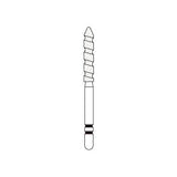 Two Striper® TS2000™ Diamond Burs – FG, Coarse, Green, 5/Pkg