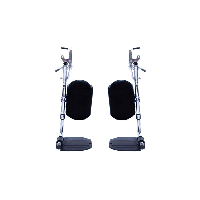 Wheelchair Legrest, Hemi Swingaway, Aluminum Footplate