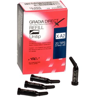 Gradia® Direct X Composite Restorative, 0.3 g Unitip Refill (4952189599789)