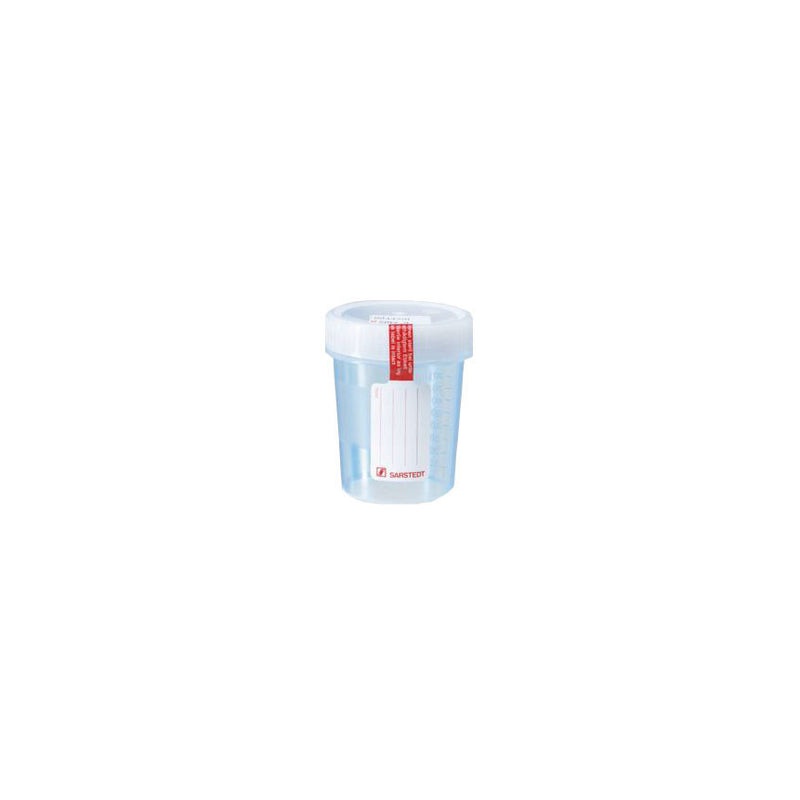 Container, with screw cap and graduation, 100mL
