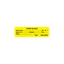 Fluorescent Yellow, Cord Medical Label