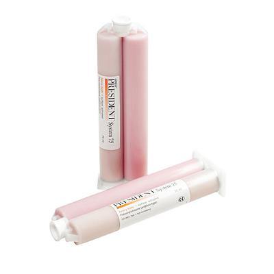 PRESIDENT® JET VPS Impression Material – Tray Material, Heavy Body, 2 (75 ml) Cartridges - 3Z Dental (6164950515904)
