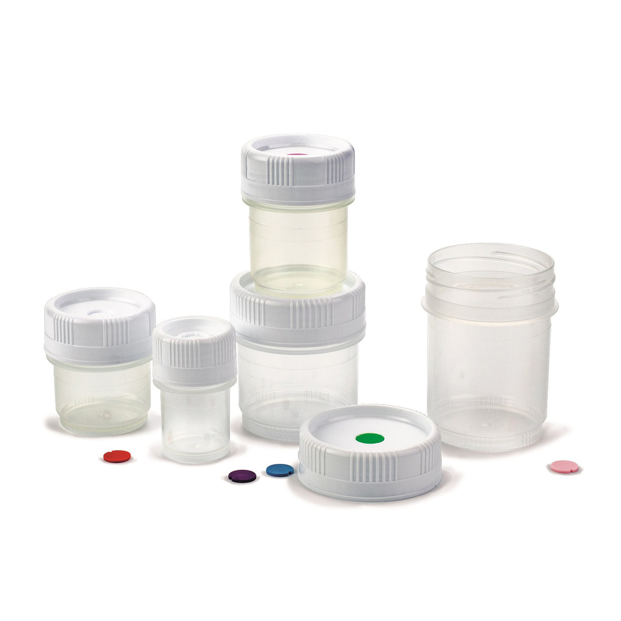 HISTOTAINER II PREFILLED 40ML WHITE 96EA/CA