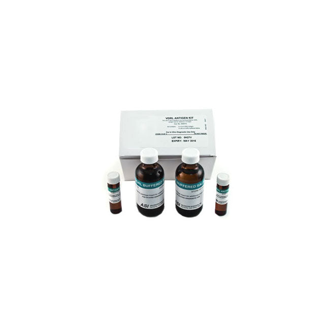 VDRL Antigen, with 60mL Buffered Saline, for Syphilis Serology, 5mL