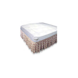 Mattress Protector, Vinyl, Hospital, W36" x L80" x H6.5" White