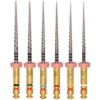 enDo③ K3 Nickel-Titanium Endodontic Files | 25 mm Length, 6/Pkg for