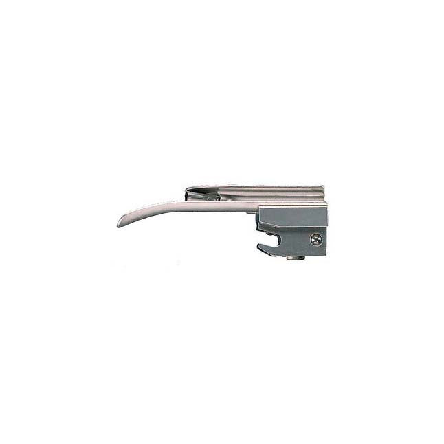 MILLER Laryngoscope Blade, Fiber Optic, Stainless Steel