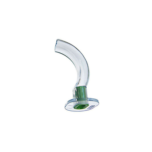 Oralpharyngeal Airway, Guedel, Plastic, Clear, Coloured Bite Block