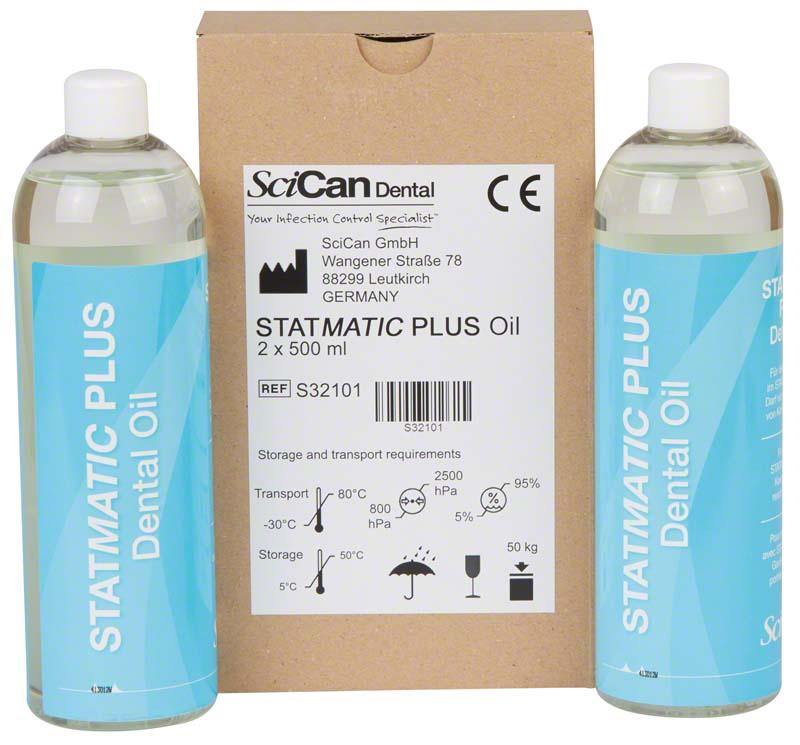 STATMATIC Plus Dental Oil - 2 x 500mL/Case - 3Z Dental