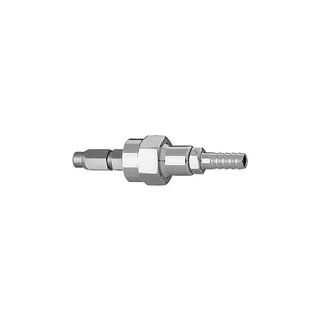 Air Hose, Oxygen Gas, Demand Check Male Fitting, 1/4" Conductive, L10'