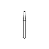 Solo Diamond™ Single-Use Diamond Burs – FG, Medium, Blue, Round, # 801, 25/Pkg
