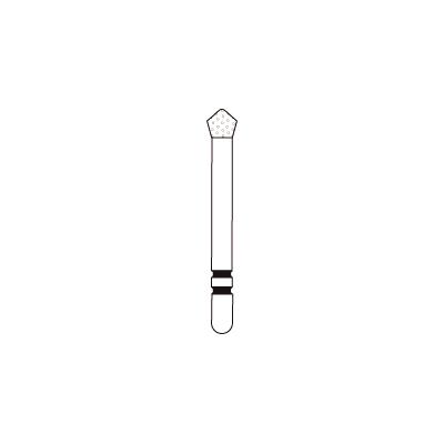 Two Striper® Skooter™ Diamond Burs – FG, Acorn, 5/Pkg