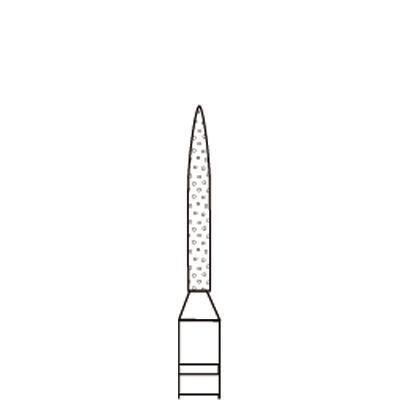Two Striper® Laboratory HP Diamond Burs – HP, 1/Pkg - 3Z Dental