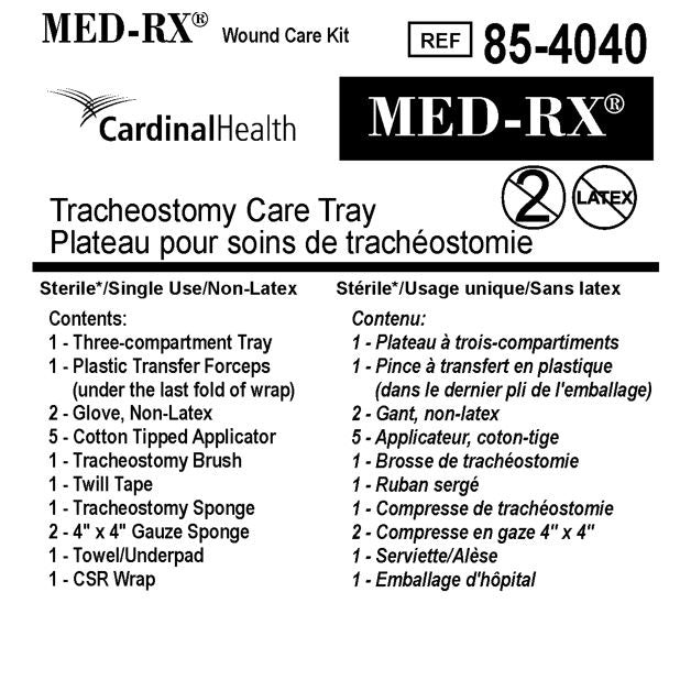 Tracheostomy Care Tray - 85-4040