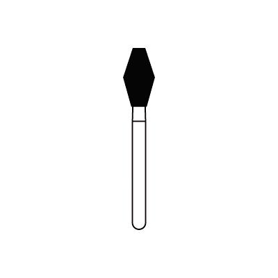 Solo Diamond™ Single-Use Occlusal Reduction Diamond Burs – FG, Coarse, Green, Barrel, 25/Pkg