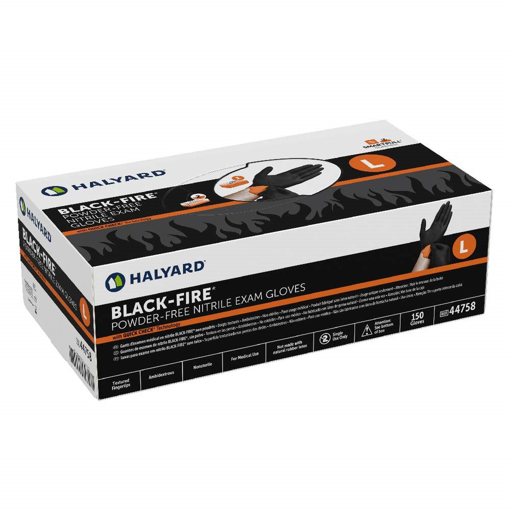 BLACK-FIRE Nitrile Exam Gloves