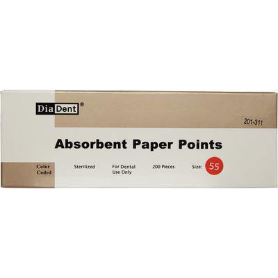 Absorbent Paper Points – Cell Pack, ISO Sizes, 200/Box - 3Z Dental